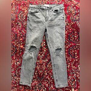 Free People sz 31 distressed denim